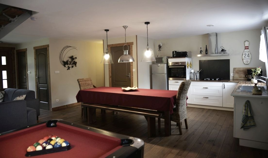 cuisine du Chalet Clairlune